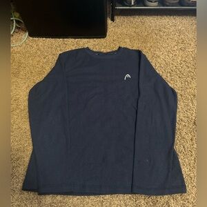Head Men's Dark Blue Long Sleeve Tee
